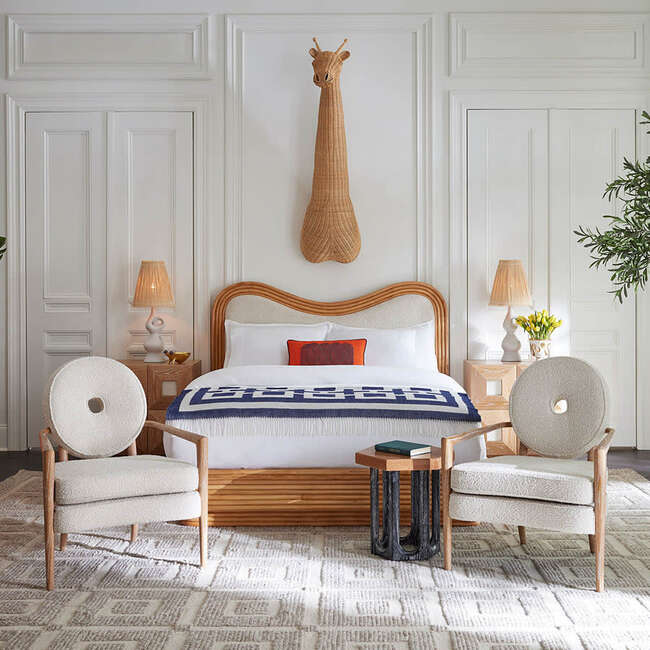 Wicker Giraffe - Animal Heads - 5
