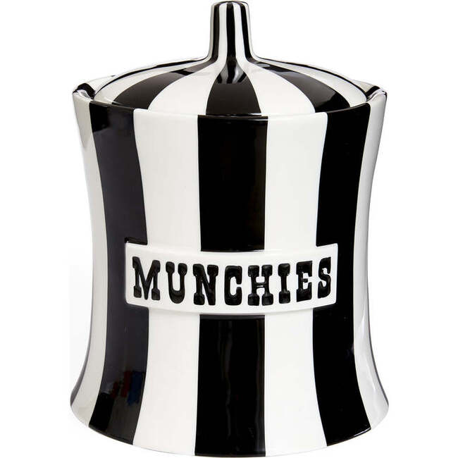 Vice Munchies Canister, Black and White