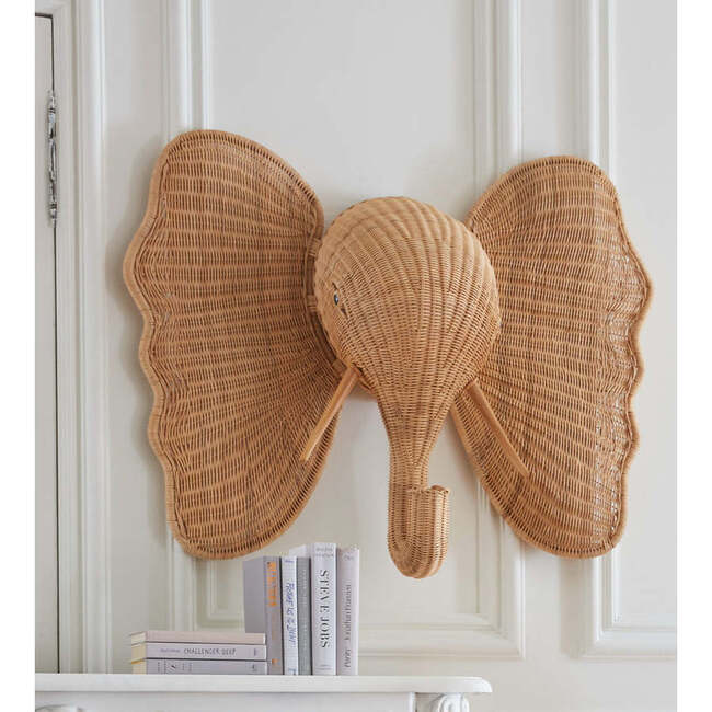 Wicker Elephant - Animal Heads - 5