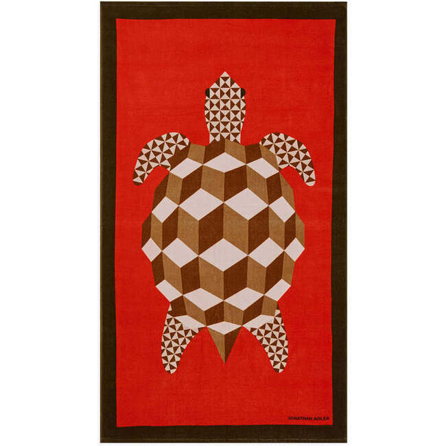 Turtle Beach Towel, Red