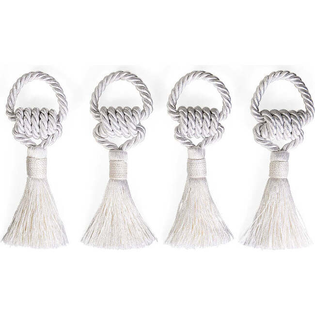 Tassel Napkin Ring Set - Tableware - 2