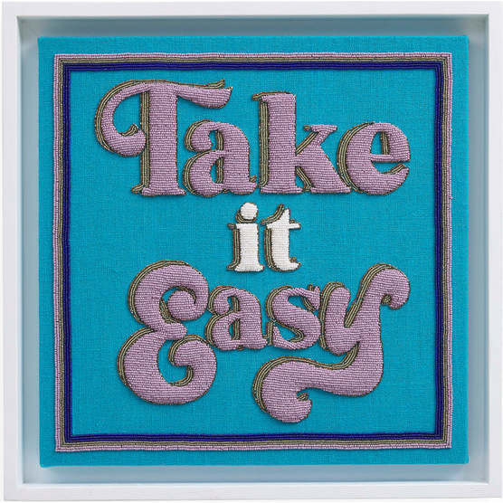 Take It Easy Beaded Art