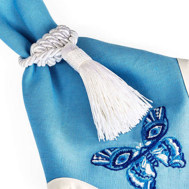 Tassel Napkin Ring Set - Tableware - 4