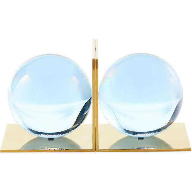 Globo Bookends, Blue - Accents - 2