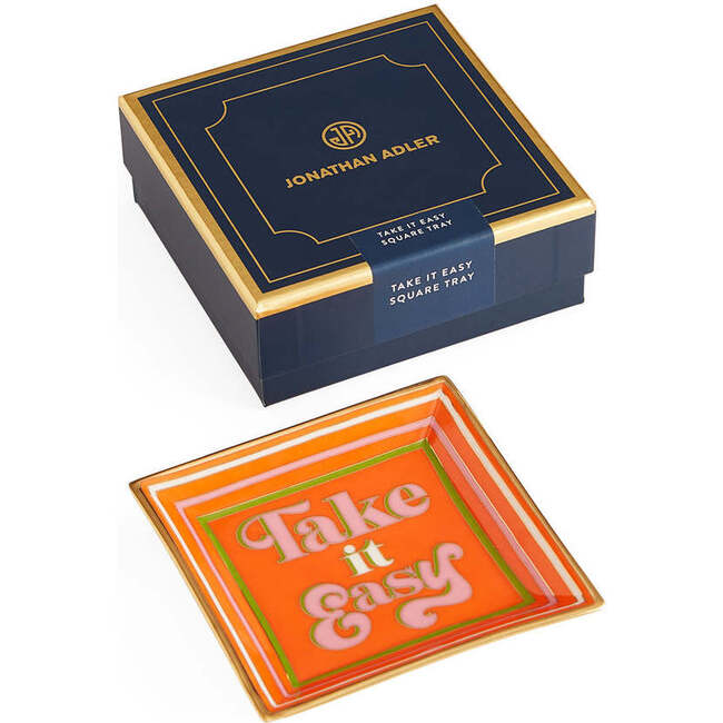 Take It Easy Square Tray - Accents - 3