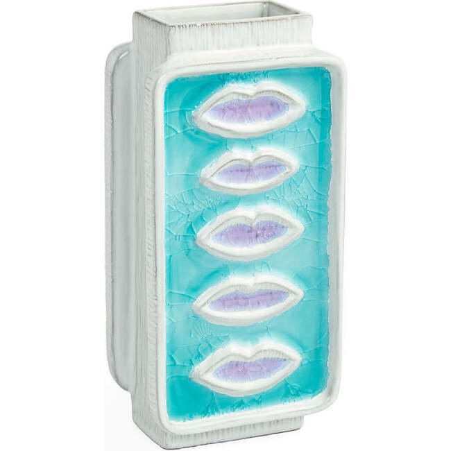 Glass Menagerie Lips Vase - Vases - 2