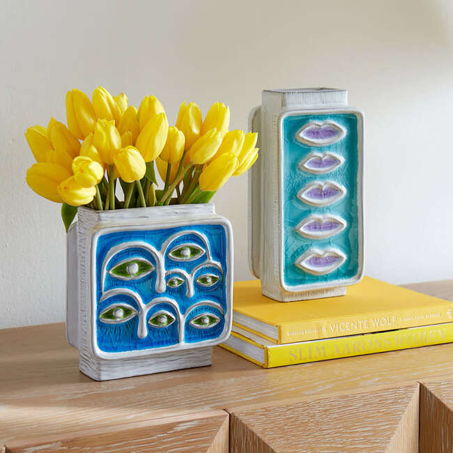 Glass Menagerie Eyes Vase - Vases - 4