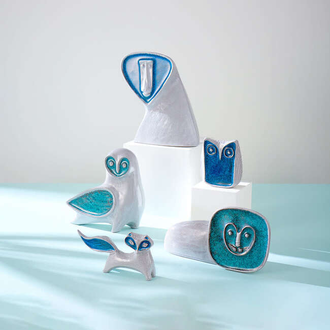 Glass Menagerie Barn Owl - Accents - 3