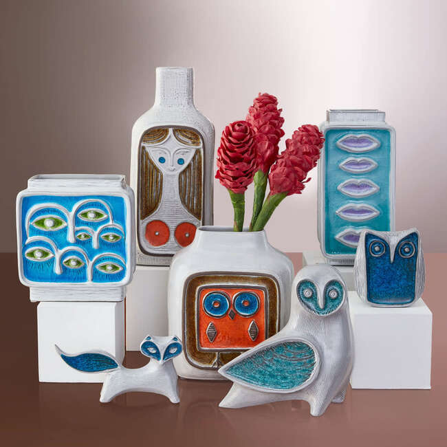 Glass Menagerie Eyes Vase - Vases - 6