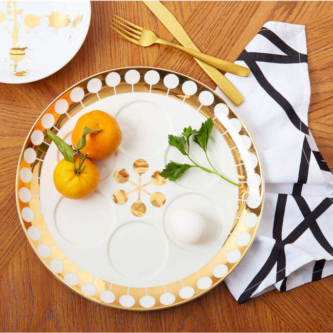 Futura Seder Plate - Accents - 2