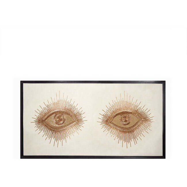 Eyes Beaded Art - Art - 1