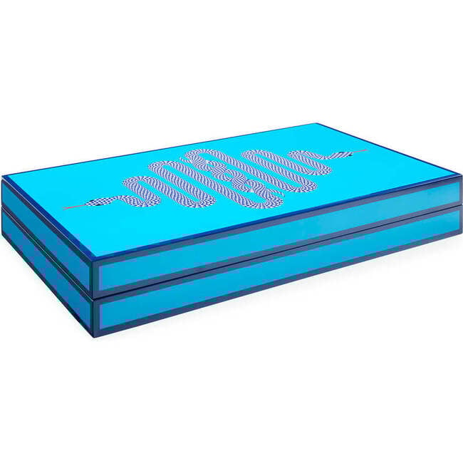 Eden Backgammon Set, Blue - Games - 2