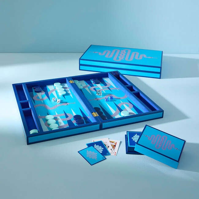Eden Backgammon Set, Blue - Games - 3