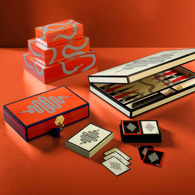Eden Backgammon Set, Red - Games - 3