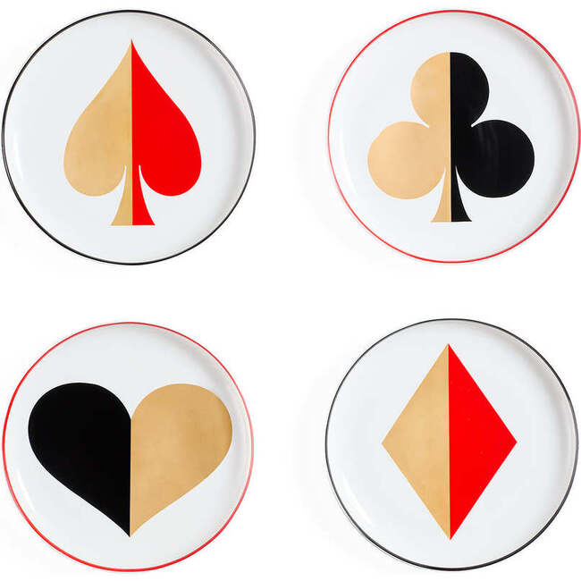 Dealer's Choice CanapÃ© Plate Set