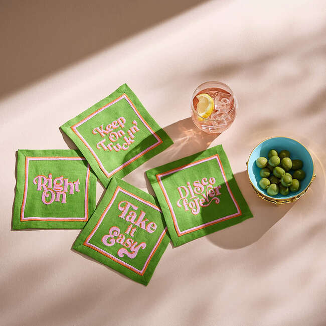 Deep Thoughts Cocktail Napkins - Tableware - 2