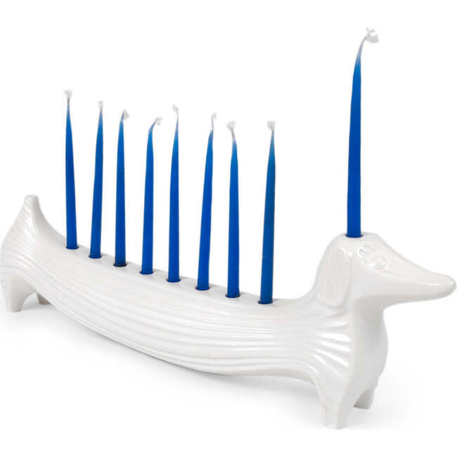 Dachshund Menorah - Menorahs & Candles - 2