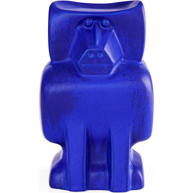 Cobalt Baboon Objet