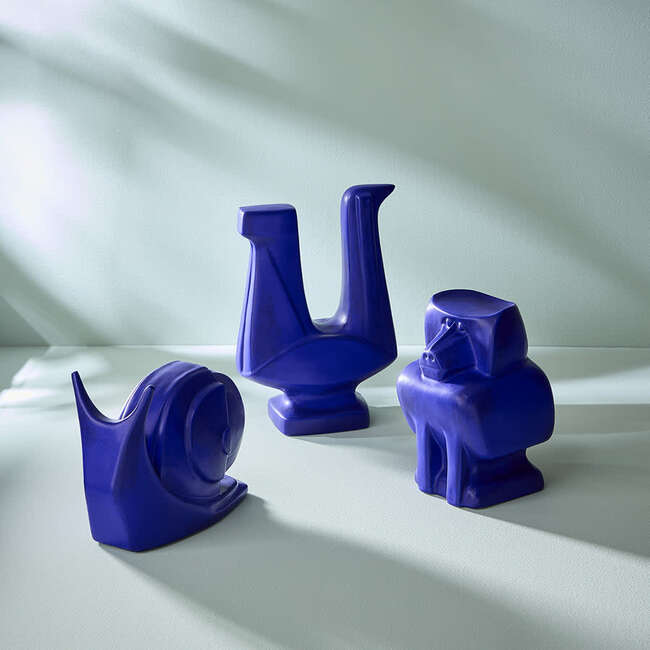 Cobalt Bird Objet - Accents - 3