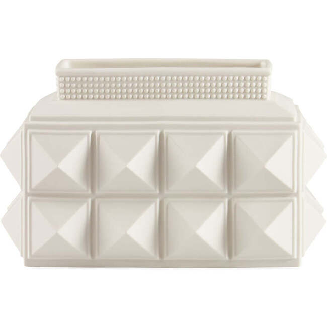 Charade Studded Low Vase