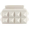 Charade Studded Low Vase - Vases - 1 - thumbnail