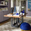 Cobalt Horse Bowl - Accents - 5