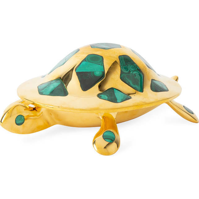 Brass Turtle Box