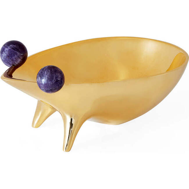 Brass Frog Bowl