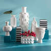 Charade Studded Low Vase - Vases - 6