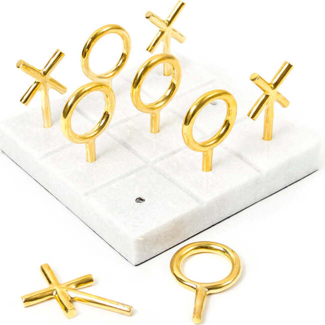 Brass Tic-Tac-Toe Set - Games - 3