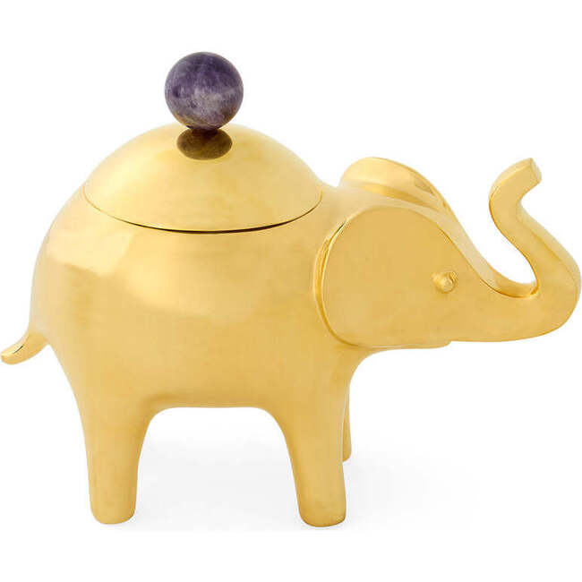 Brass Elephant Box