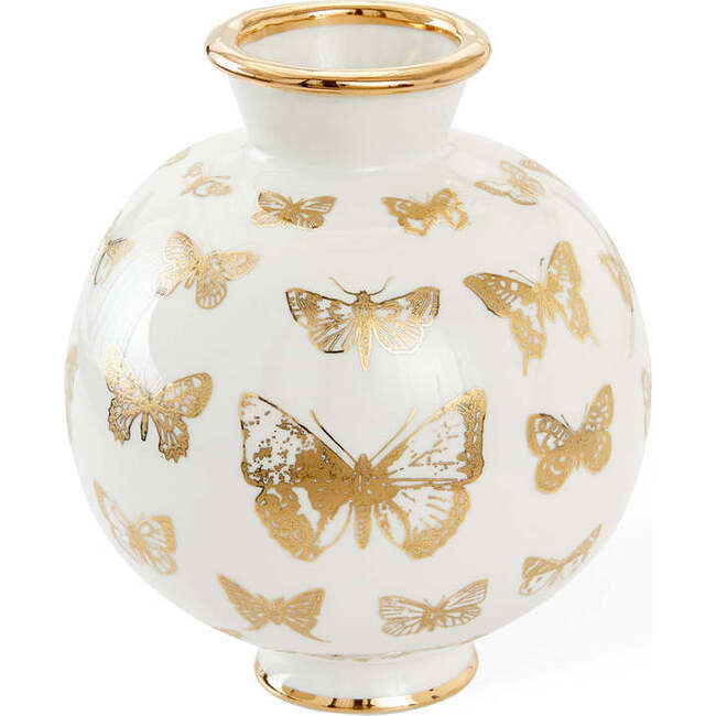 Botanist Round Butterfly Vase