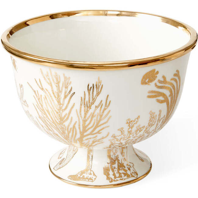 Botanist Coral Centerpiece Bowl
