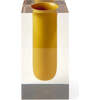Bel Air Test Tube Vase, Yellow - Vases - 1 - thumbnail