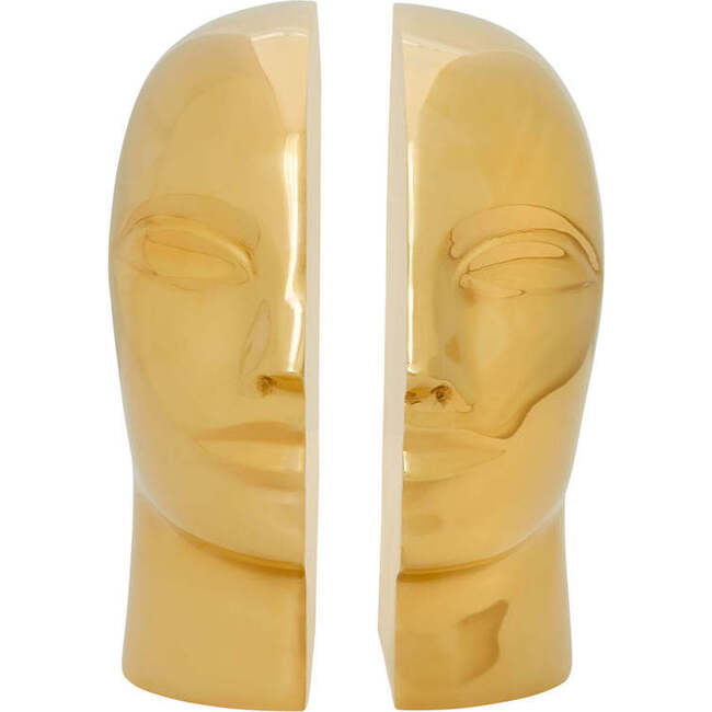 Brass Atlas Bookends - Accents - 2