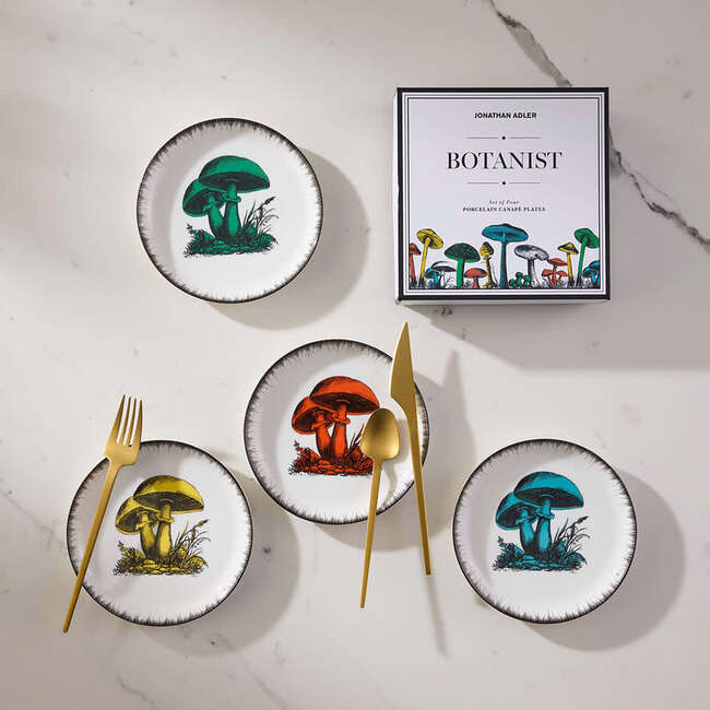 Botanist CanapÃ© Plate Set - Tableware - 3