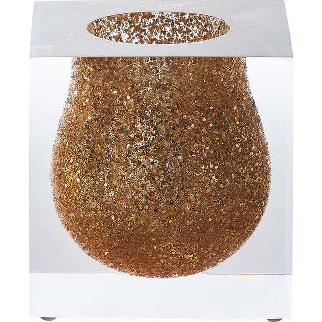 Bel Air Mini Scoop Vase, Gold