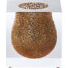 Bel Air Mini Scoop Vase, Gold - Vases - 1 - thumbnail