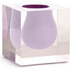 Bel Air Mini Scoop Vase, Purple - Vases - 1 - thumbnail