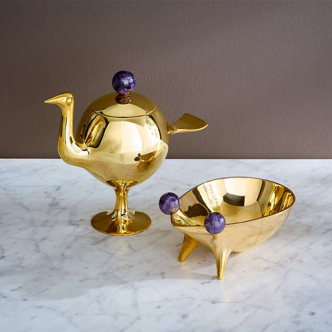 Brass Bird Box - Accents - 4