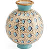 Basketweave Round Vase - Vases - 1 - thumbnail