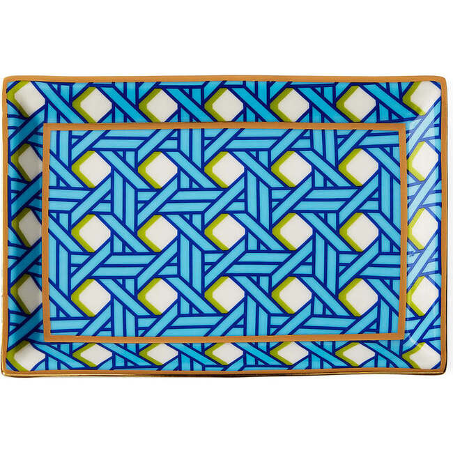 Basketweave Rectangle Tray