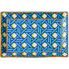 Basketweave Rectangle Tray - Accents - 1 - thumbnail