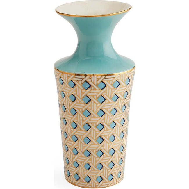 Basketweave Cuff Vase