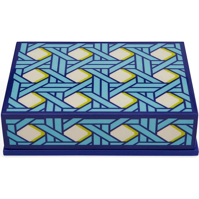 Basketweave Lacquer Card Set - Games - 2
