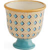 Basketweave Pedestal Bowl - Accents - 1 - thumbnail