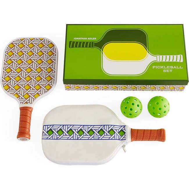 Basketweave Pickleball Set - Outdoor Games - 3