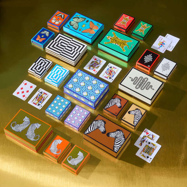 Basketweave Lacquer Card Set - Games - 5