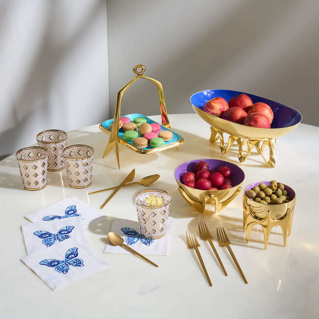 Basketweave Glassware Set - Tableware - 6