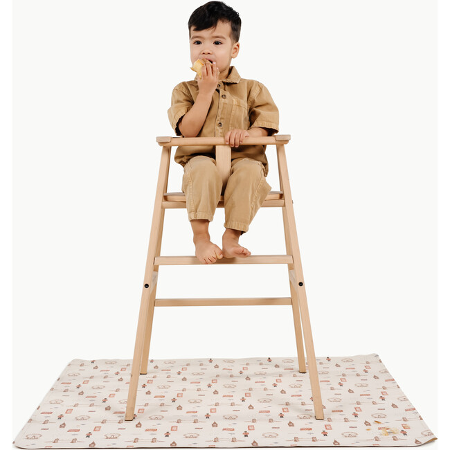 Maisonette x Gathre Highchair Mat, London - Playmats - 3